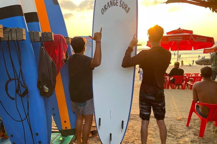 Kuta Beach One-on-One Surf Lesson | Learn to Surf with Orange Surf Bali photo 5