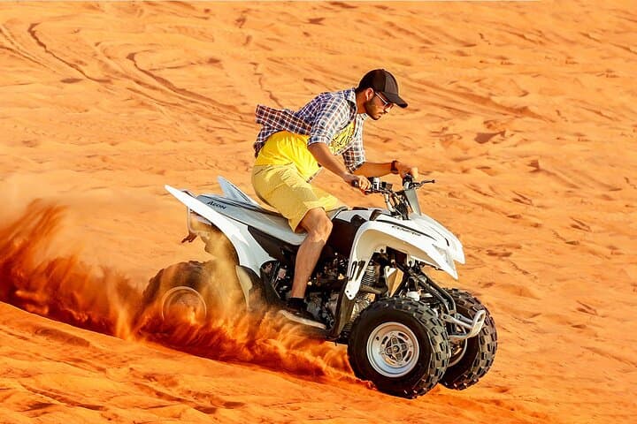 Dubai Desert Safari & Quad Bike Adventure with BBQ Dinner