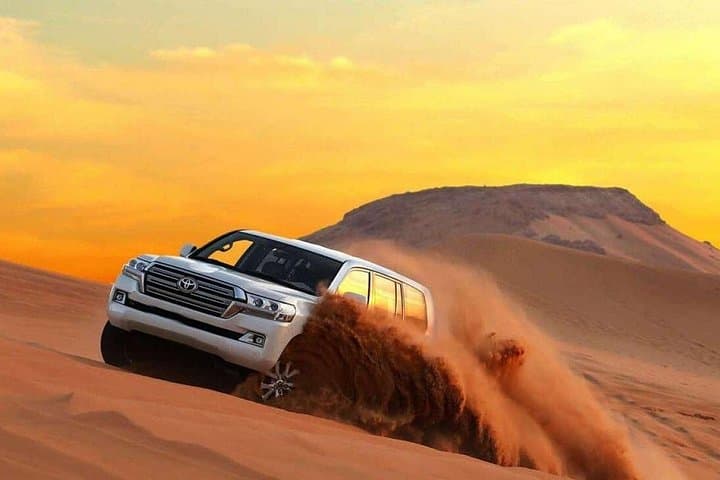 Dubai Premium Desert Safari: Dune Bashing, Sunset Camp & Cultural Evenings