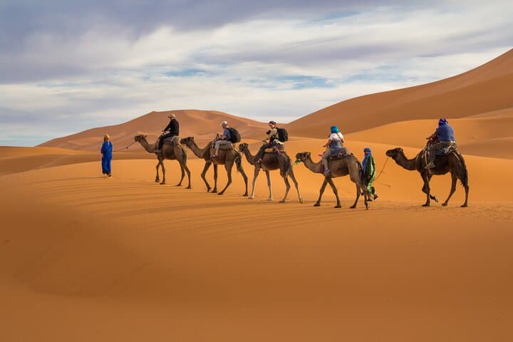 4-Day Private South Desert Tour from Agadir to Marrakech via Erg Chebbi & Atlas