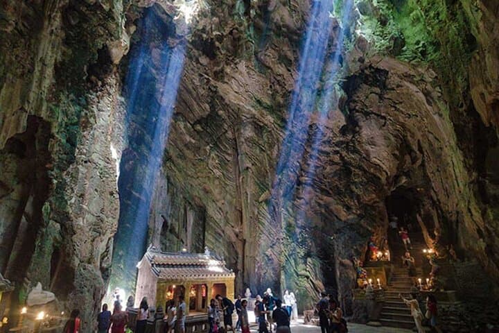 Afternoon Tour: Marble Mountains & Monkey Mountain from Hoi An