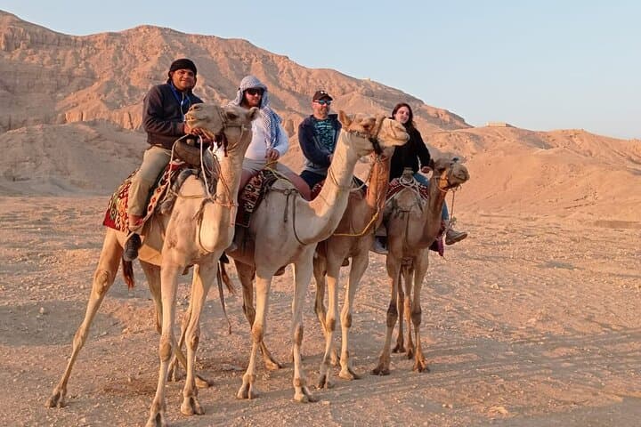 Camel Riding in Luxor West Bank: Sunrise, Sunset & Desert Tea Tours photo 3