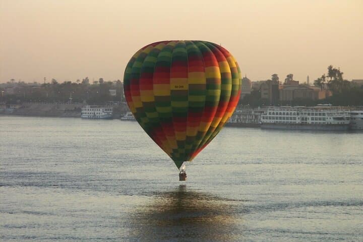 Sunrise Hot Air Balloon Over Luxor's Ancient Temples and Nile Valley photo 3