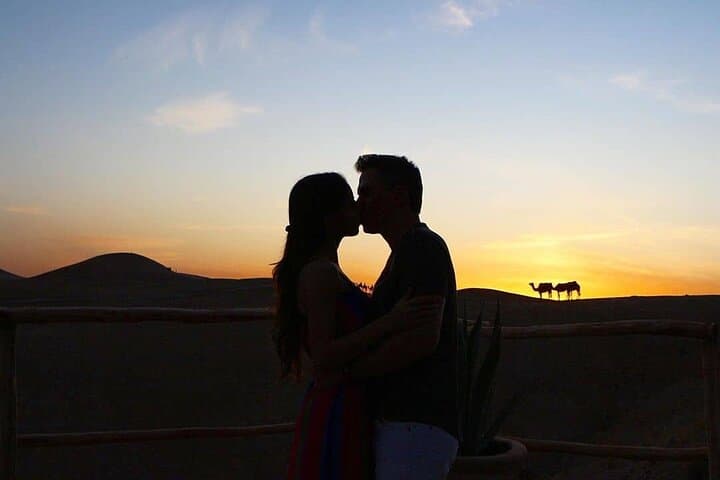 Agafay Desert Sunset: Camel Ride, Berber Dinner & Stargazing from Marrakech photo 4