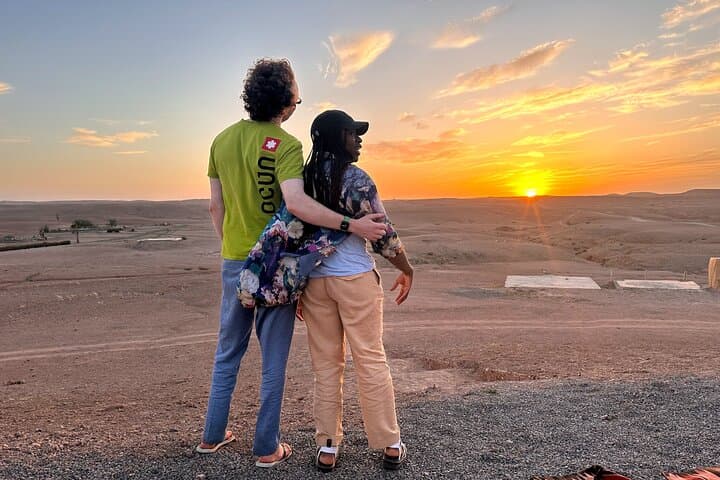 Agafay Desert Sunset: Camel Ride, Berber Dinner & Stargazing from Marrakech photo 5