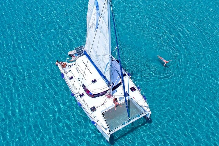 Full-Day Catamaran Cruise to Milos & Poliegos — Snorkel, BBQ & Blue Lagoons photo 4