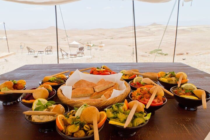 Agafay Desert Sunset: Camel Ride and Moroccan Dinner from Marrakech photo 5
