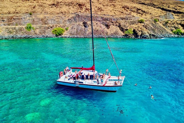 Maui Snorkel: Turtle Town & Coral Garden Catamaran from Maalaea Harbor photo 4