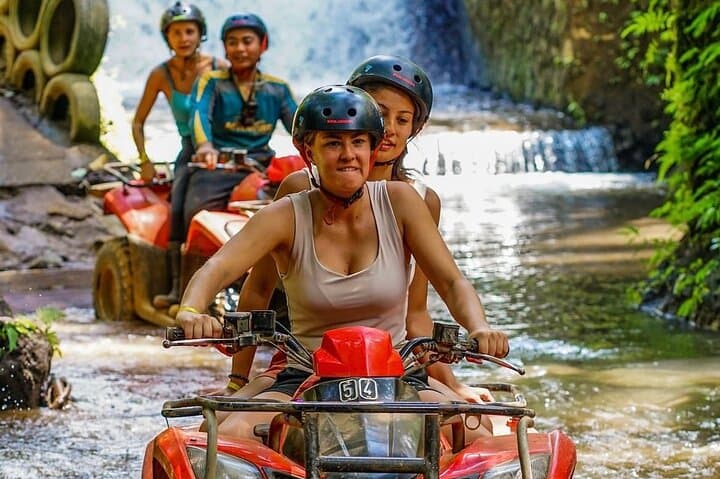 Ubud ATV Adventure at Cretya: Quad Track, Gorilla Cave & Pool Lunch photo 3