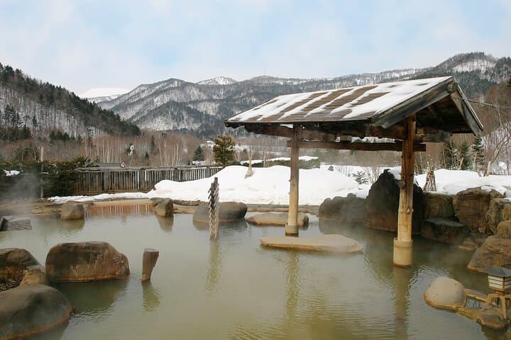 Hoheikyo Onsen Snow Soak with Private Transfer from Sapporo photo 3