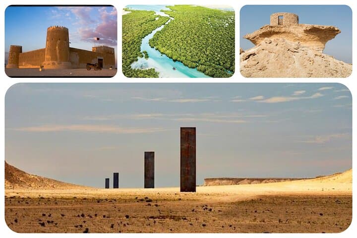 Full-Day Qatar North & West Tour — Al Zubarah, Zekreet & Mangroves