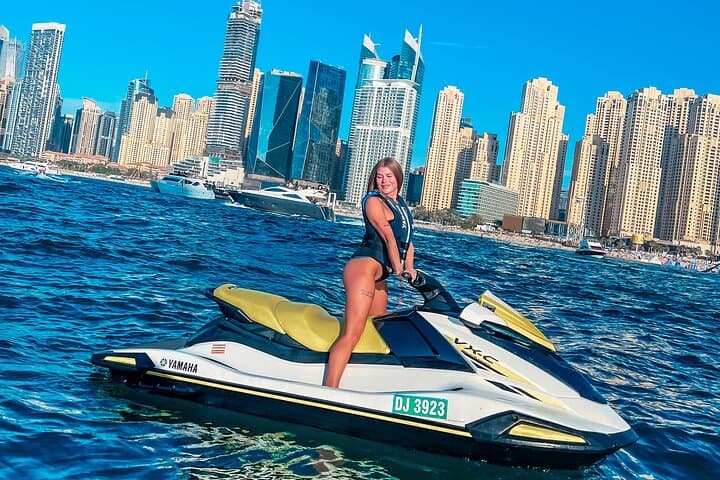 Dubai 60-Minute Guided Jet Ski Sightseeing: Marina, Palm & Ain Dubai photo 5