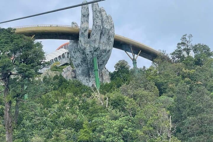Golden Bridge to Marble Mountains: Private Day Tour from Da Nang photo 2