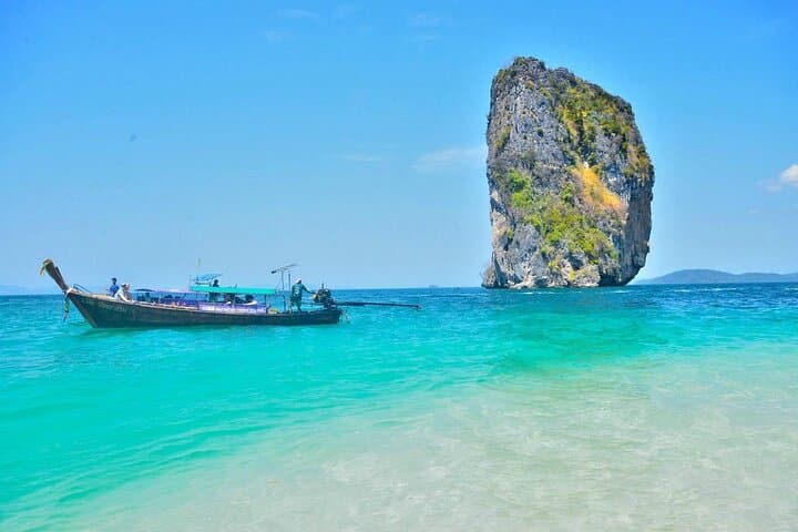 Krabi 4-Islands Speedboat Day Trip — Phranang Cave, Chicken Island & Snorkeling photo 1