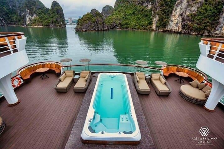 Halong Bay Luxury Day Cruise from Hanoi aboard Ambassador Cruise photo 6