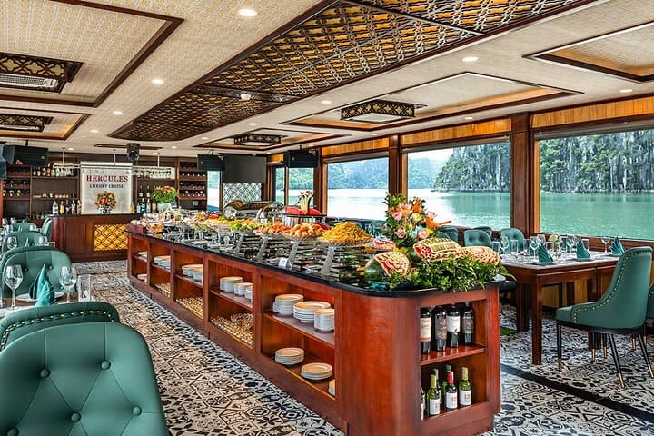 Hercules Luxury Cruise: 6-Hour Halong Bay Day Cruise to Sung Sot Cave, Luon Cave & Ti Top photo 6