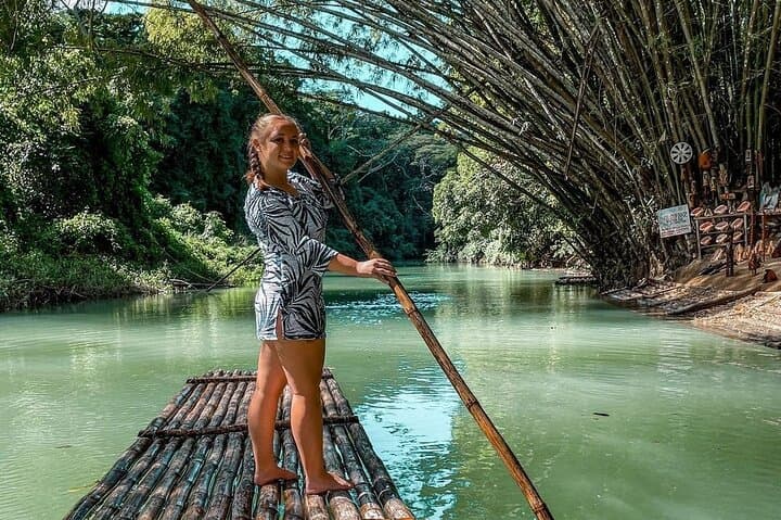 Martha Brae Rafting & Luminous Lagoon Tour — Bamboo Rafting and Bioluminescent Swim Near Falmouth