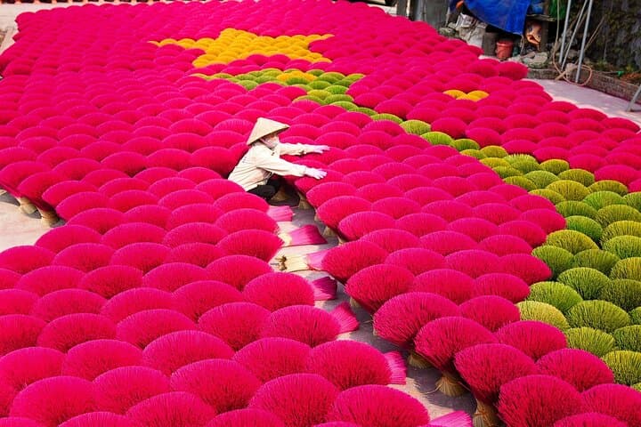 Day Trip from Hanoi: Incense Village, Tam Coc Boats & Hoa Lu Ancient Capital photo 4