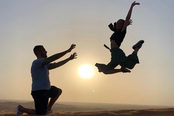 Evening Red Dune Desert Safari & Quad Bike with BBQ Dinner in Dubai photo 3
