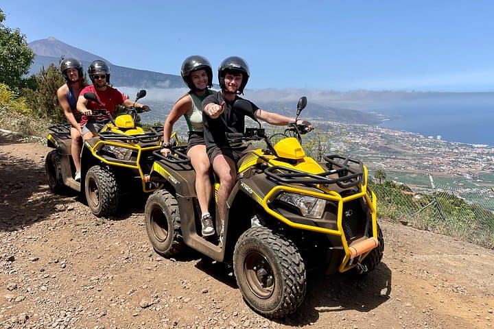 Quad Biking in Puerto de la Cruz: Northern Tenerife Off-Road Adventure with Teide Views
