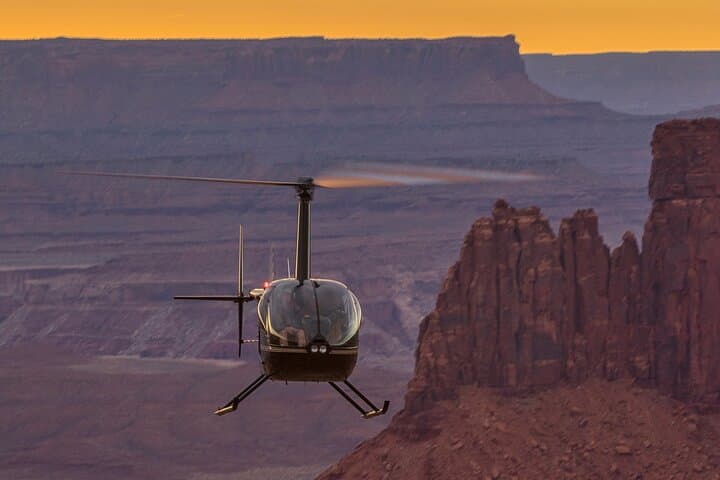 Grand Moab Scenic Helicopter Tour — Canyonlands Aerial Flight (60 min)