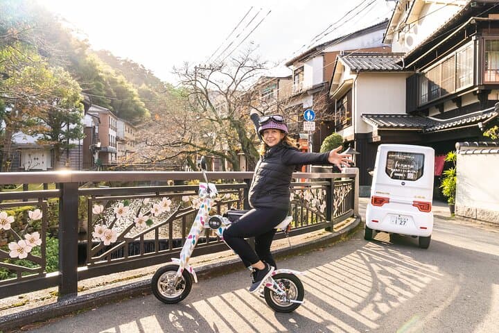 Kinosaki Electric Tuk‑Tuk & Bike Rentals — Hidden Alleyways 90‑Minute Self‑Guided Route photo 3