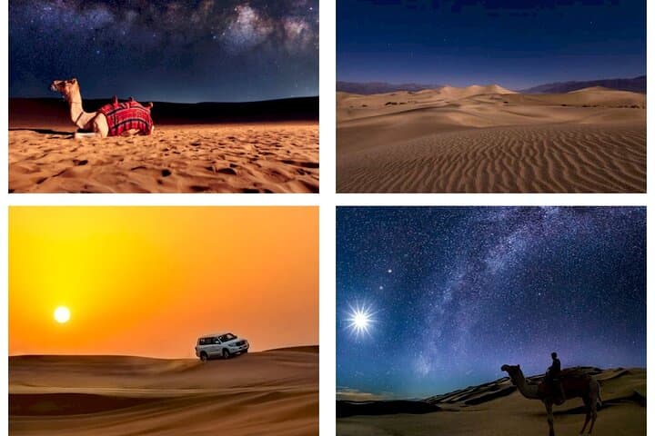 Doha Night Desert Safari: Dune Bashing, Camel Ride & Khor Al Udaid Transit
