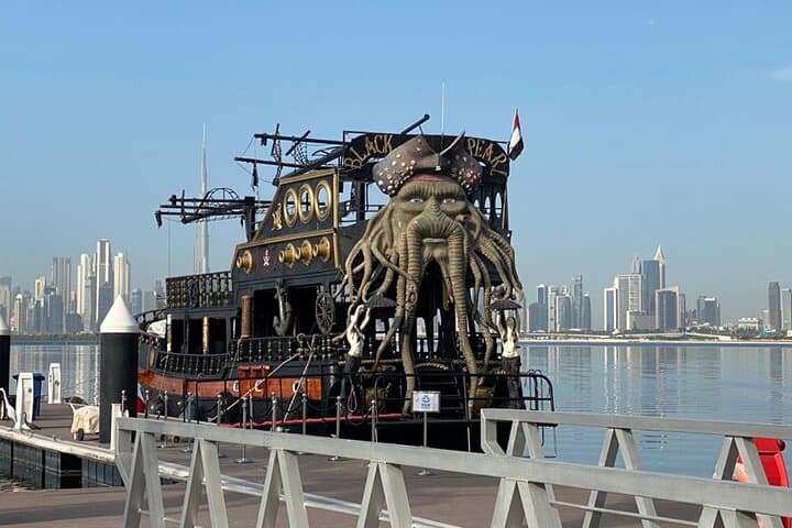 Black Pearl Pirate Boat Cruise on Dubai Creek Harbour — Pirate Show & Skyline Views photo 2