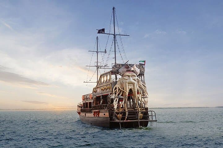 Black Pearl Pirate Boat Cruise on Dubai Creek Harbour — Pirate Show & Skyline Views photo 3