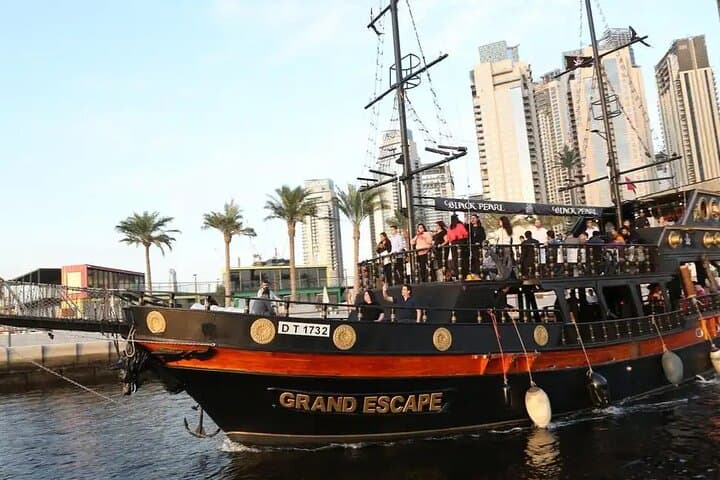Black Pearl Pirate Boat Cruise on Dubai Creek Harbour — Pirate Show & Skyline Views photo 5