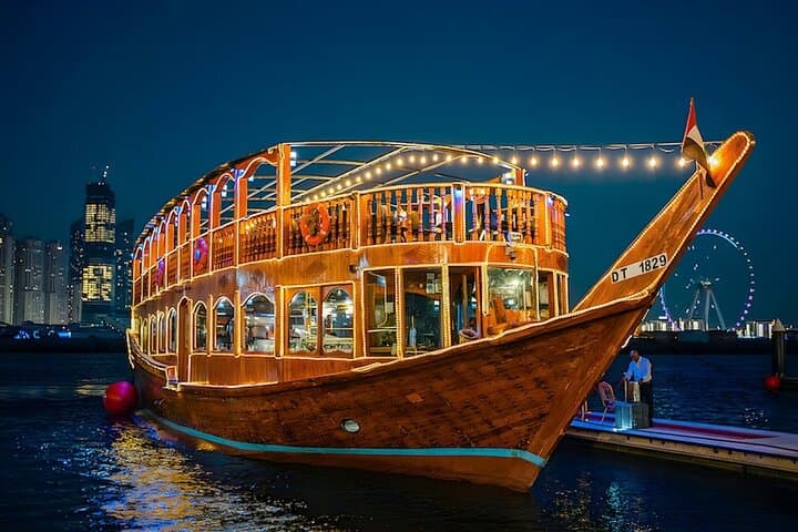 Dubai Frame and Dhow Marina Dinner Cruise Combo — Skyline Views & Evening Cruise photo 5