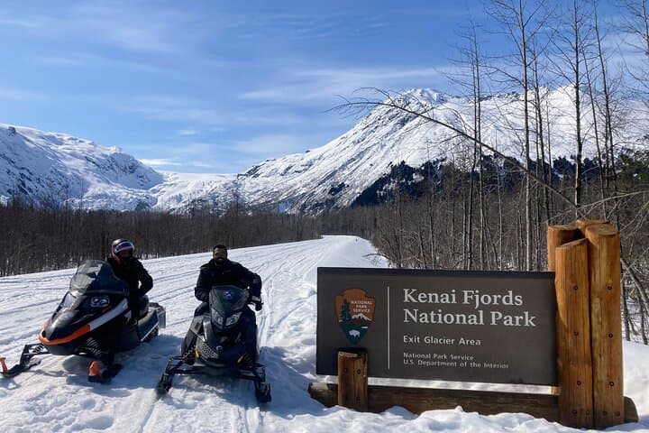 Snowmobile and Snowshoe Dual Adventure to Exit Glacier in Kenai Fjords National Park photo 6