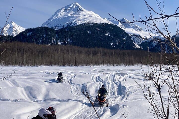 Snowmobile and Snowshoe Dual Adventure to Exit Glacier in Kenai Fjords National Park photo 3