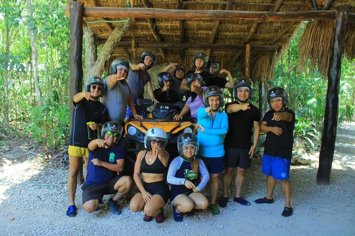 Cancun ATV, Ziplines & Cenote Swim: Half-Day Jungle Adventure photo 2