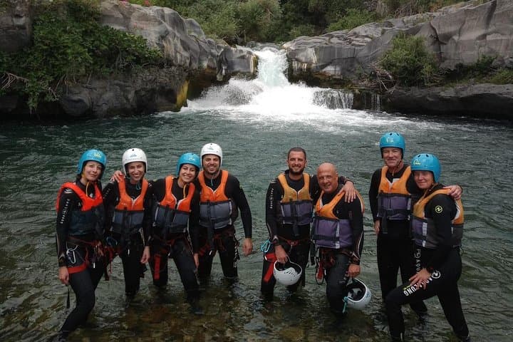 River Jumping at Alcantara Gurne: Canyoning, Jumps & Body-Rafting in Sicily photo 2
