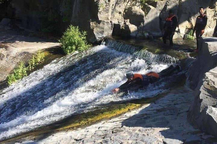 River Jumping at Alcantara Gurne: Canyoning, Jumps & Body-Rafting in Sicily photo 5