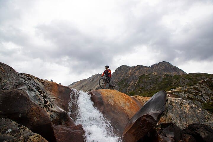 E-Bike Journey to Beban Waterfall and Glacier — Ushuaia Assisted Bike Tour photo 1
