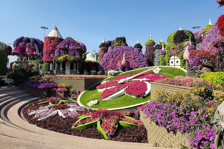 Dubai Miracle Garden & Desert Jet Car Ride: Floral Walk and 30-Minute High-Speed Thrill photo 3