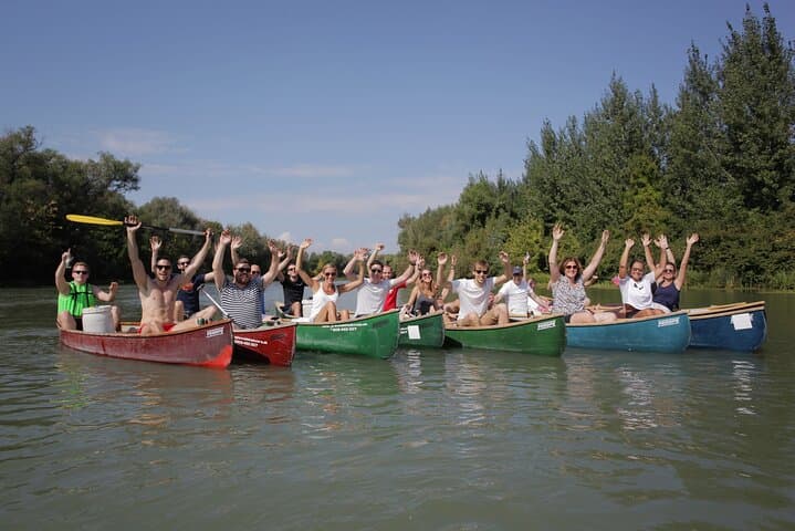 Danube Rafting: 4-Hour Hainburg to Bratislava Canoe Tour photo 1