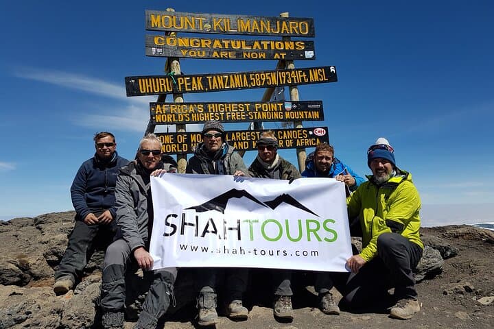 8-Day Lemosho Route Kilimanjaro Climb to Uhuru Peak