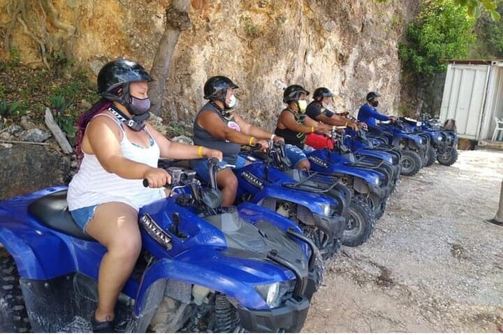 Wet-and-Wild Private ATV Adventure from Montego Bay with Jerk Chicken Lunch photo 3