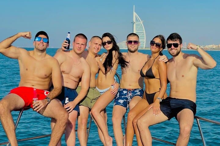 Dubai Marina 50ft Private Yacht Cruise: 2-Hour Sightseeing, Swim & BBQ photo 2