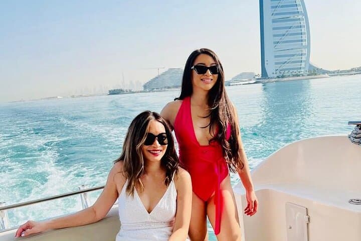 Dubai Marina 50ft Private Yacht Cruise: 2-Hour Sightseeing, Swim & BBQ photo 4