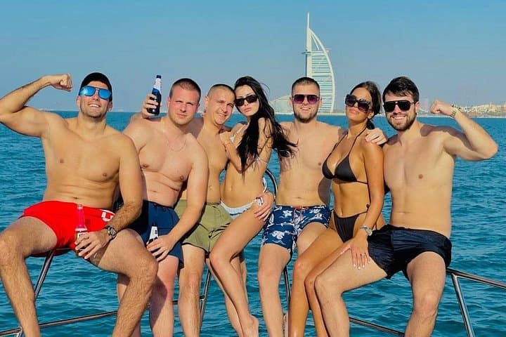 Dubai Marina Private 50ft Yacht Cruise: 3-Hour Coastal Sightseeing & Swim photo 2