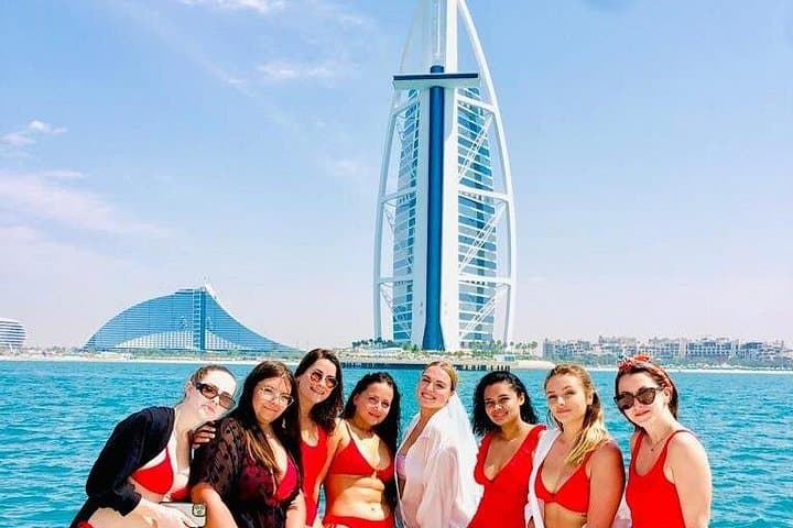 Dubai Marina Private 50ft Yacht Cruise: 3-Hour Coastal Sightseeing & Swim photo 3