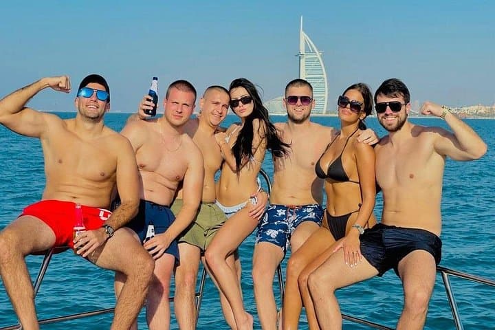 Dubai Marina 50ft Private Yacht Cruise — 4-Hour Sightseeing, Swim & BBQ photo 2