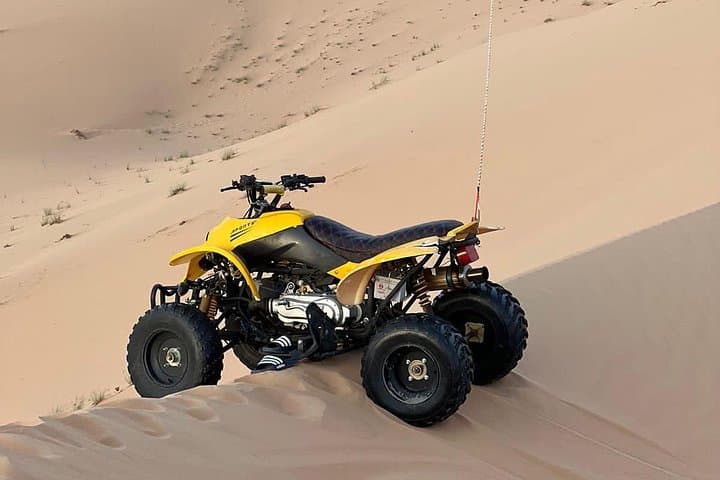 Abu Dhabi Morning Desert Safari: 4-Hour Dune Bashing, Camel Ride & Sandboarding photo 3