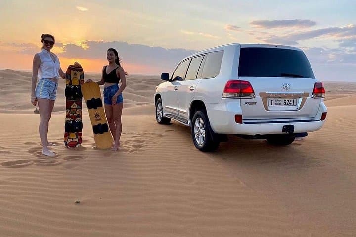 Abu Dhabi Morning Desert Safari: 4-Hour Dune Bashing, Camel Ride & Sandboarding photo 4
