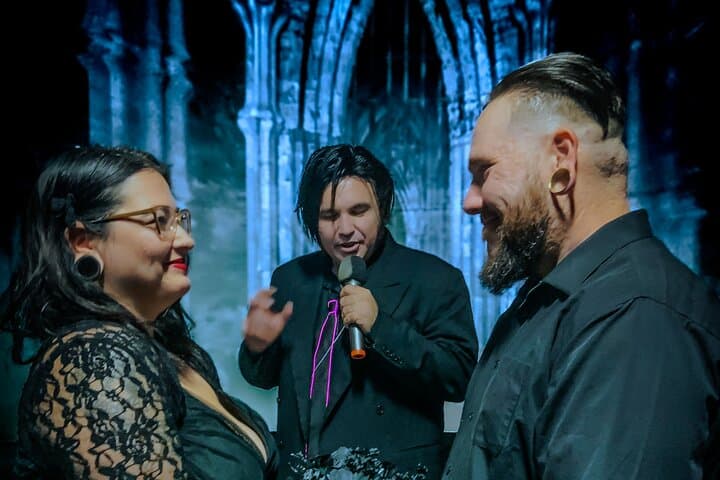 Gothic Wedding Ceremony in Las Vegas — Immersive Chapel with Photos Included photo 1