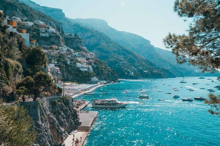 Full-Day Private Tour: Positano, Amalfi & Pompeii from Naples